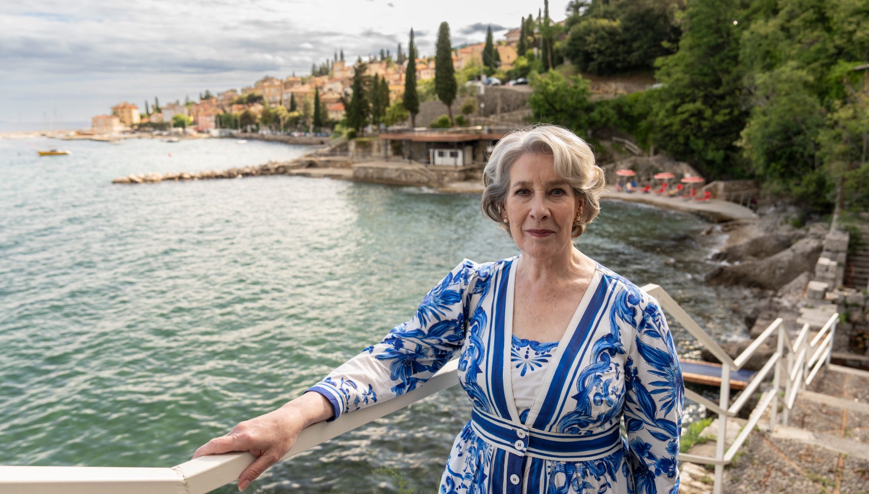 Phyllis Logan as Elena Da Vinale in A Taste for Murder