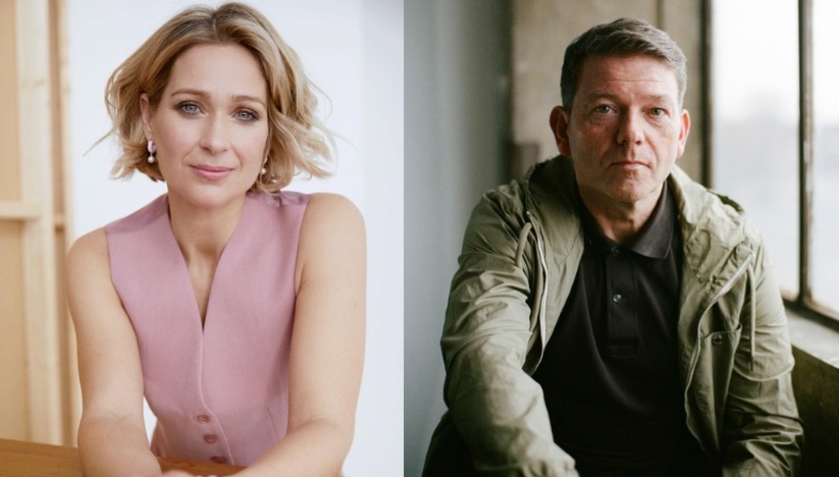 Sian Brooke and Chris Reilly headshots