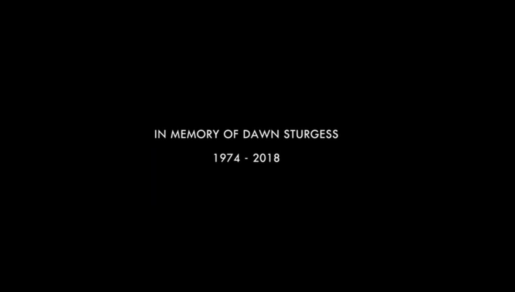 In memory of Dawn Sturgess tribute