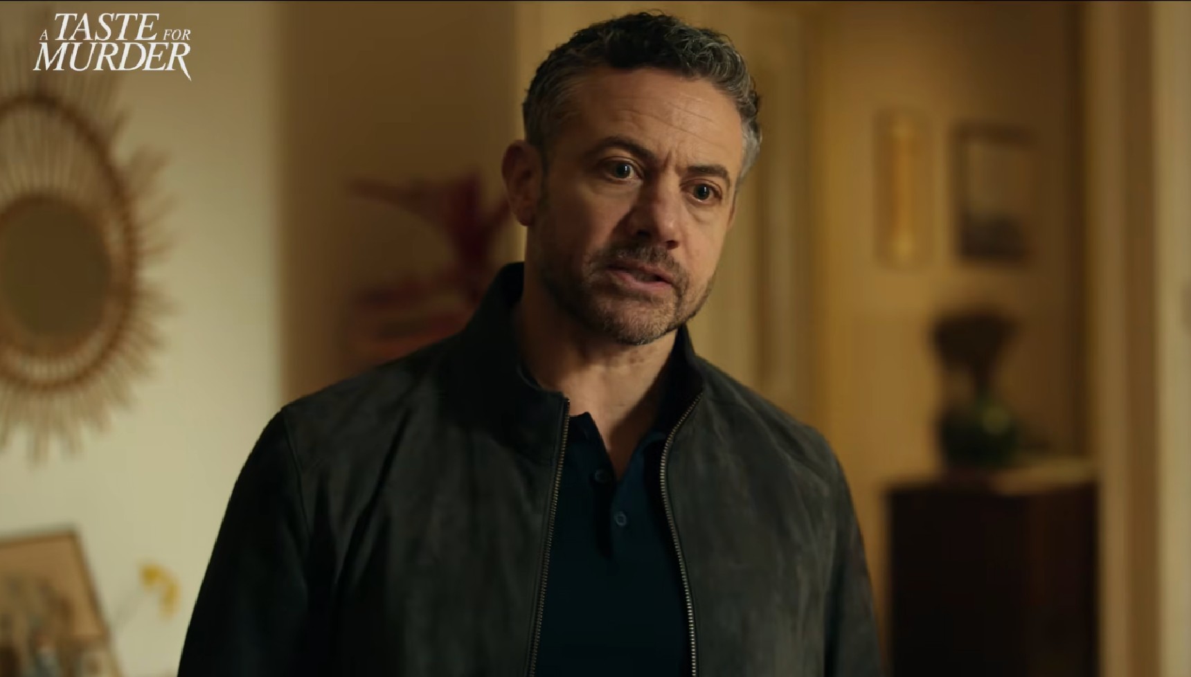 Warren Brown as DCI Joe Mottram in A Taste for Murder on ITV