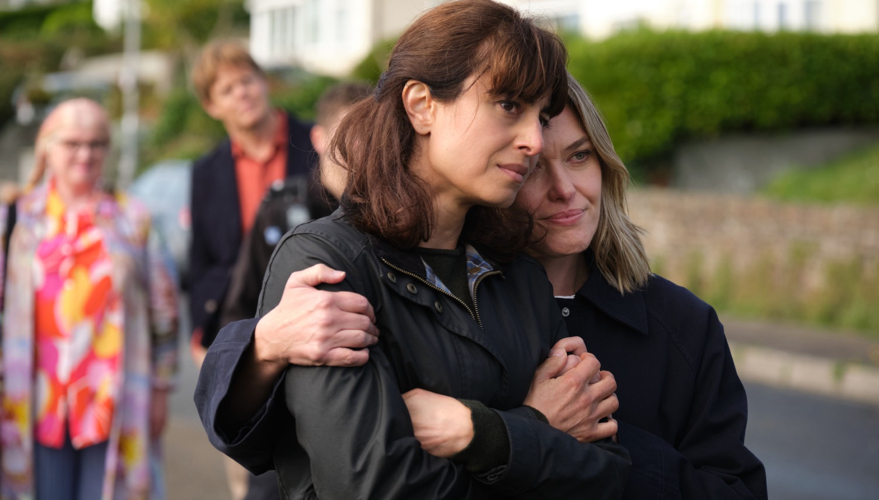 Esther said goodbye to her daughter Zoe