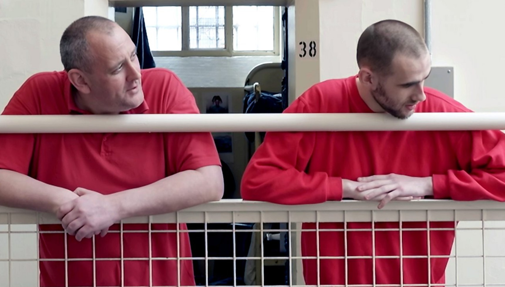 Two prisoners in Inside Barlinnie