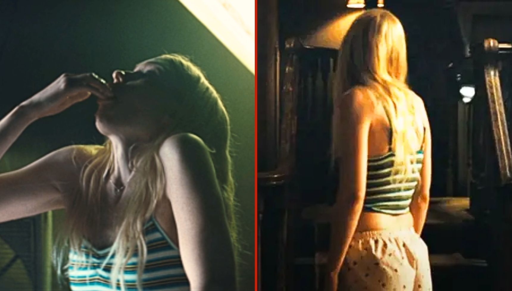 Chloe Cherry in two scenes in Euphoria season 3 episode 1