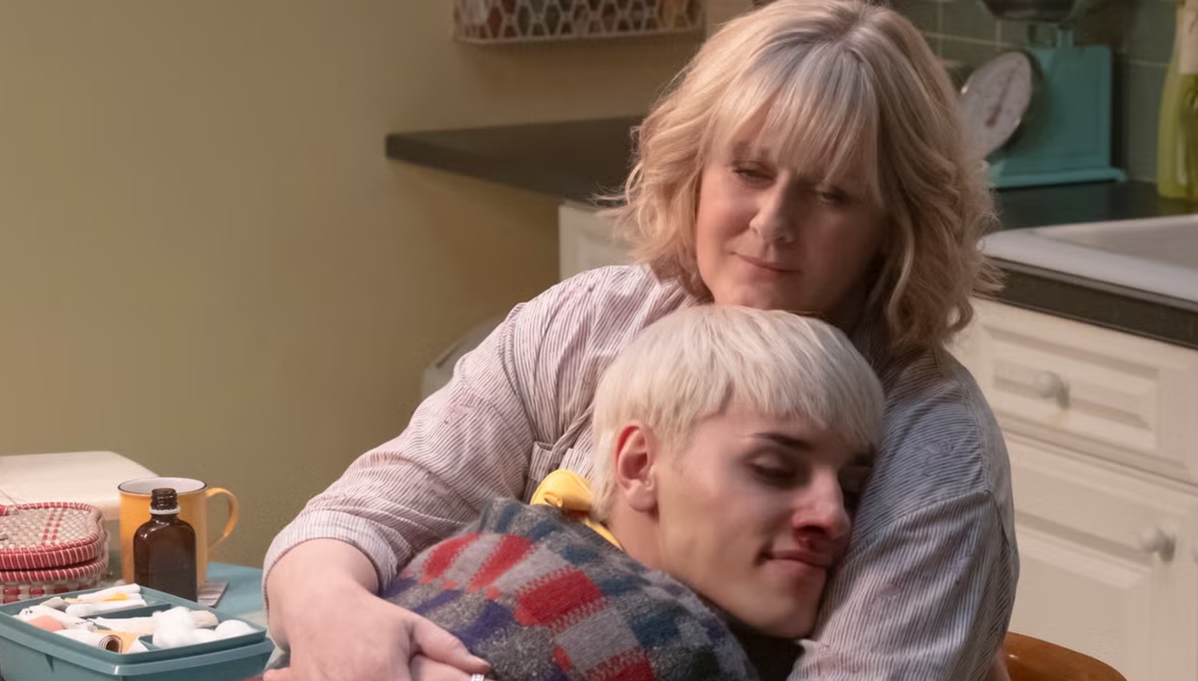 Sarah Lancashire and Max Harwood in Everybody's Talking About Jamie