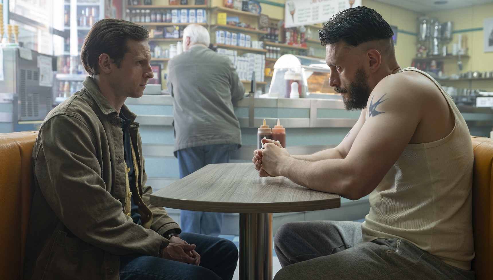 Jamie Bell and Richard Gadd in Half Man