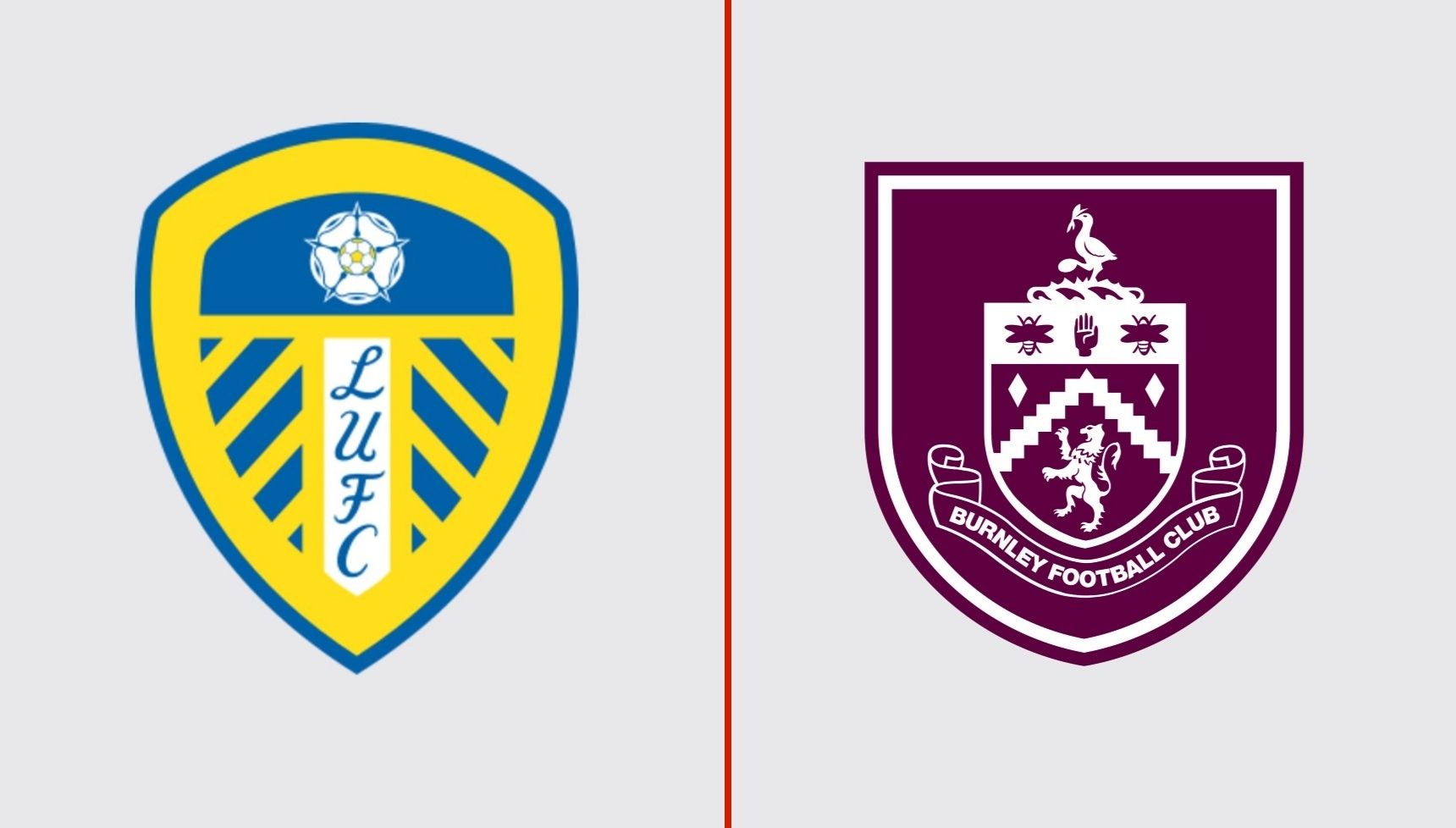 Leeds United and Burnley logo