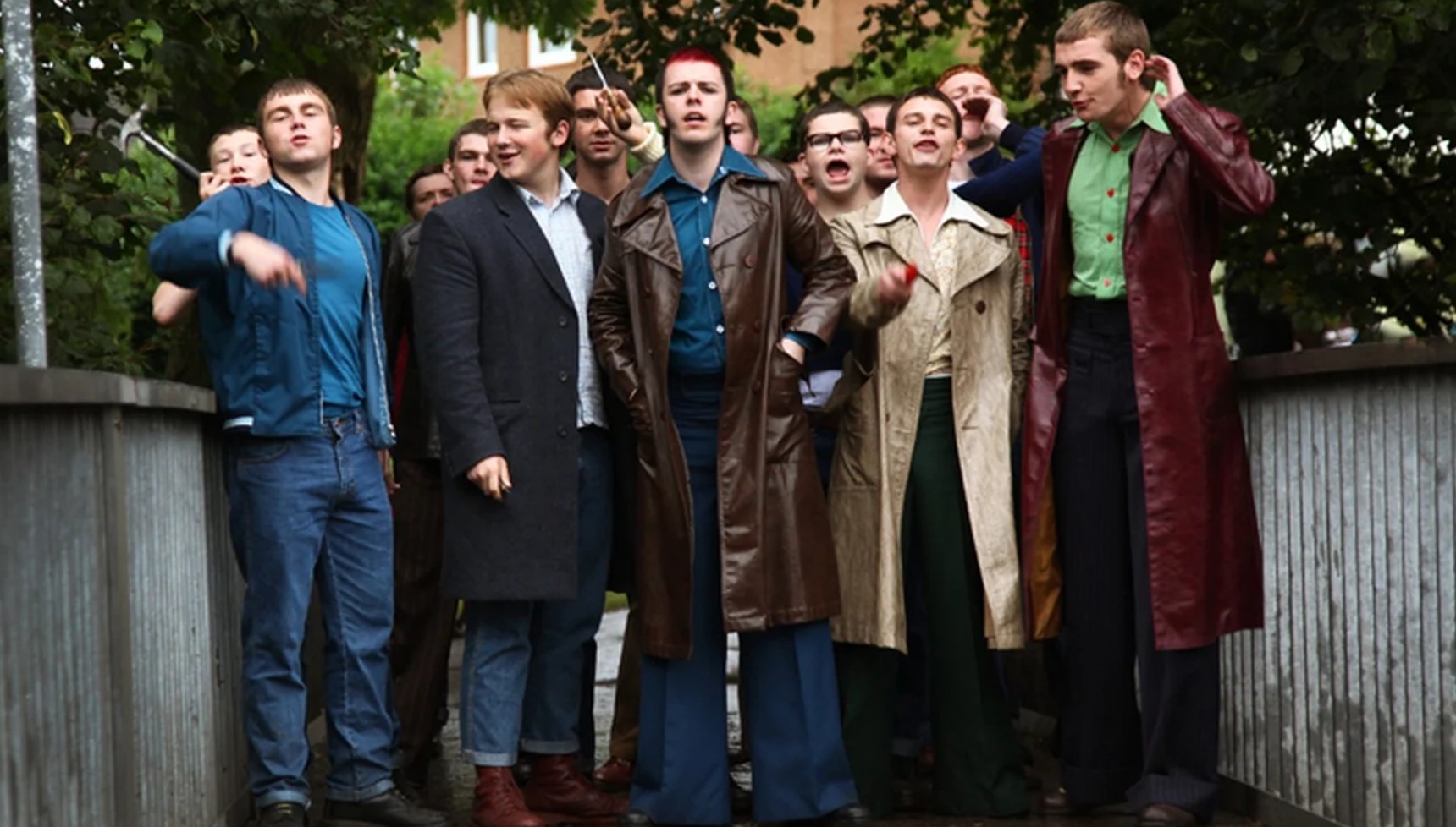 A group of hooligans in Neds