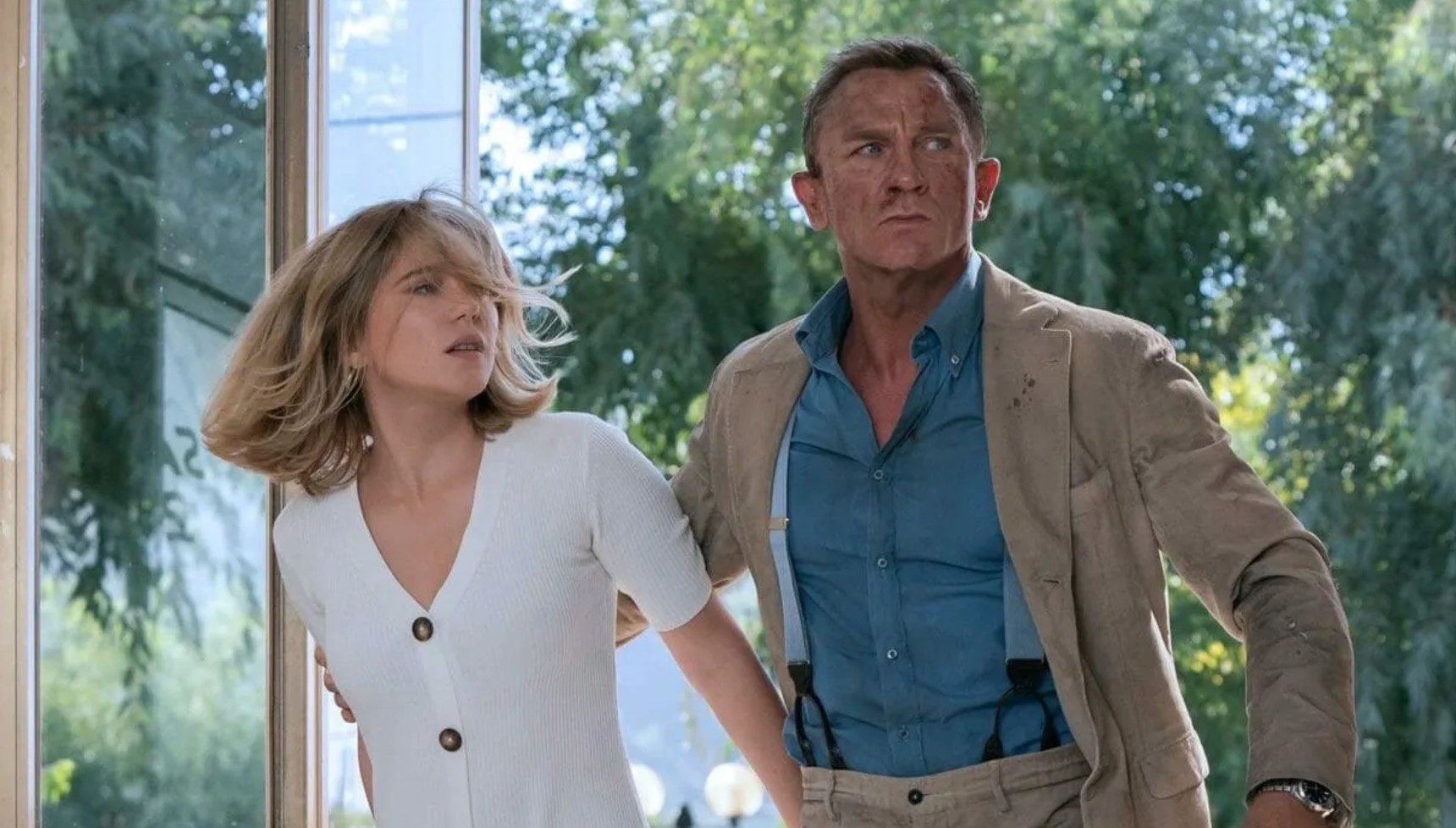 Daniel Craig and Lea Seydoux in No Time to Die