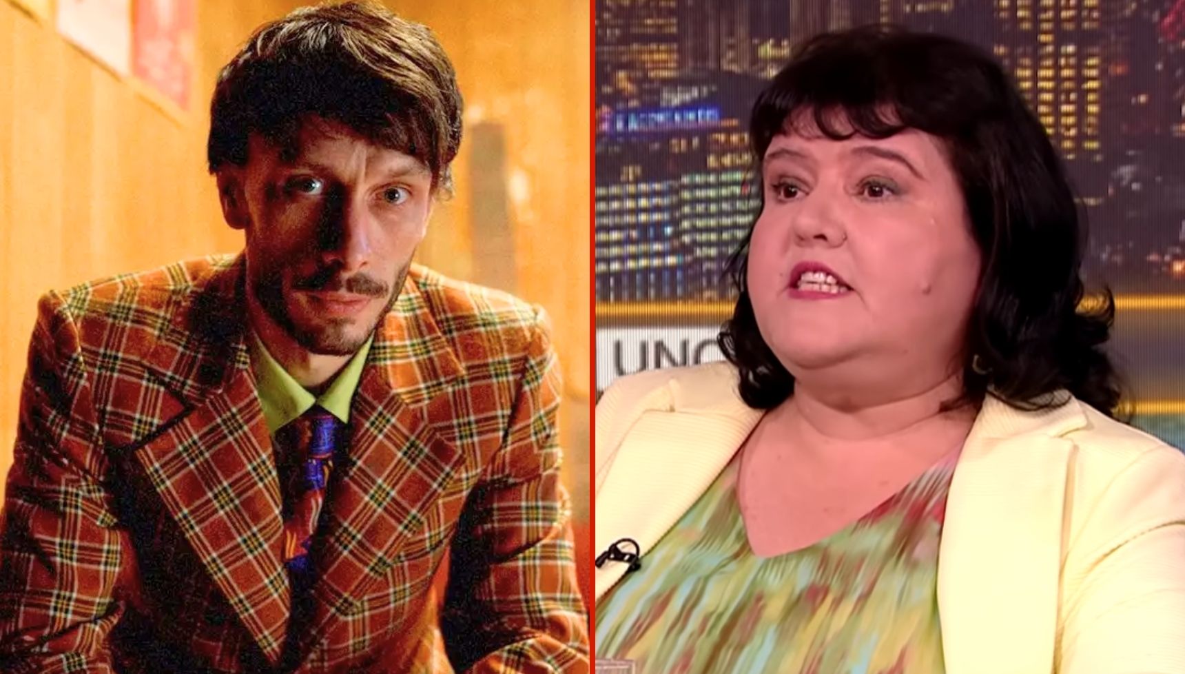 Richard Gadd and Fiona Harvey comparison