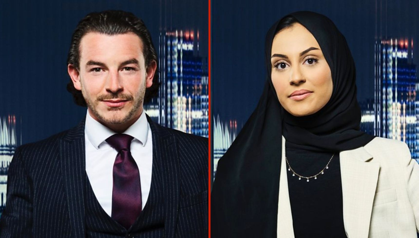 Kieran and Rothna in The Apprentice series 20