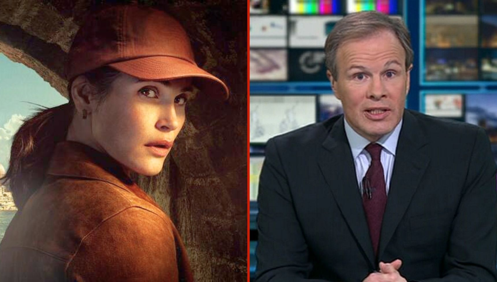 Gemma Arterton in Secret Service and Tom Bradby 
