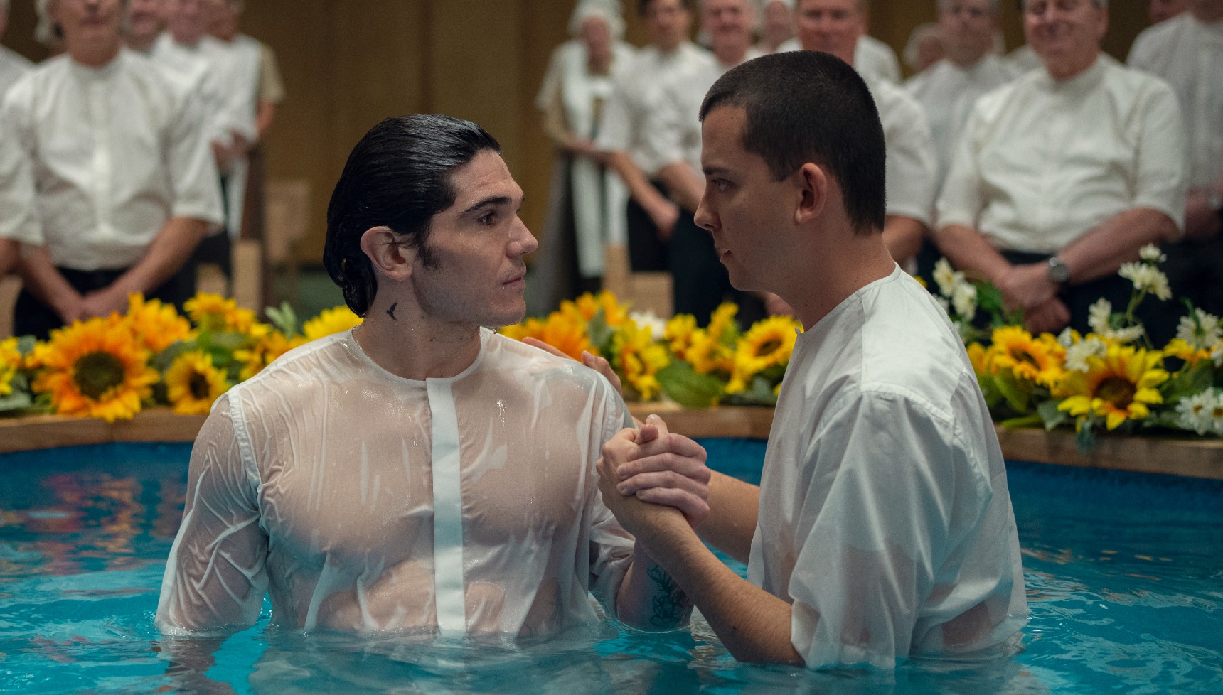 Sam leading the cult