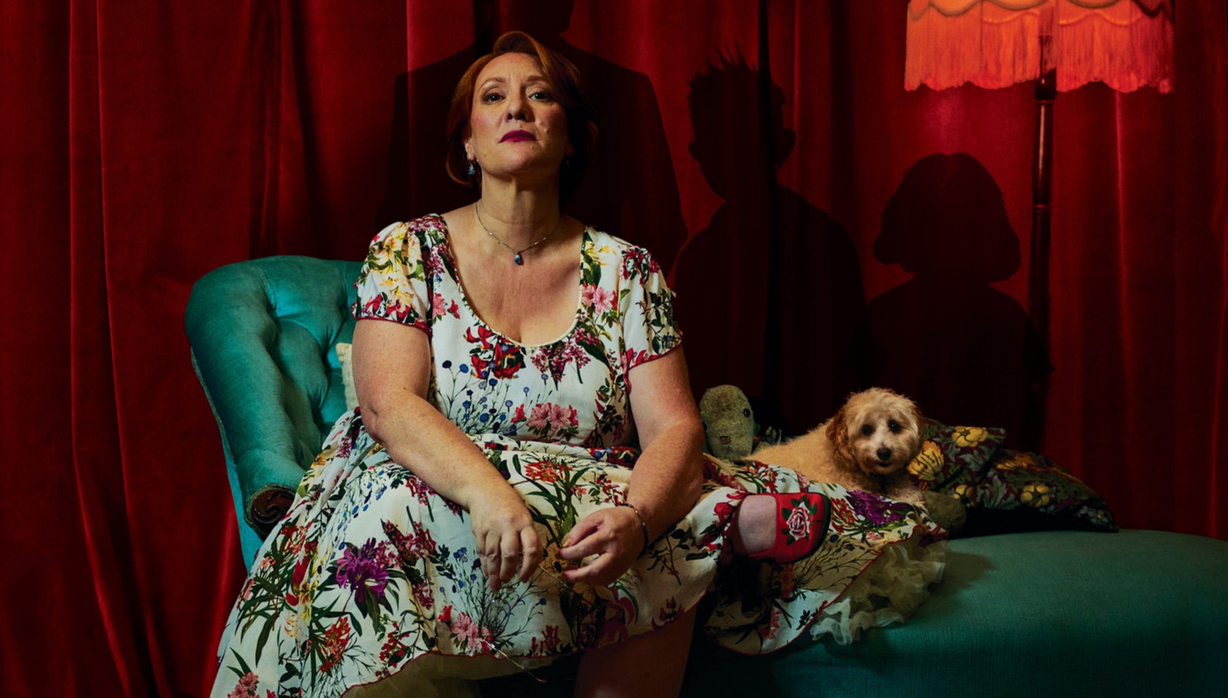 Jeni Haynes and her dog
