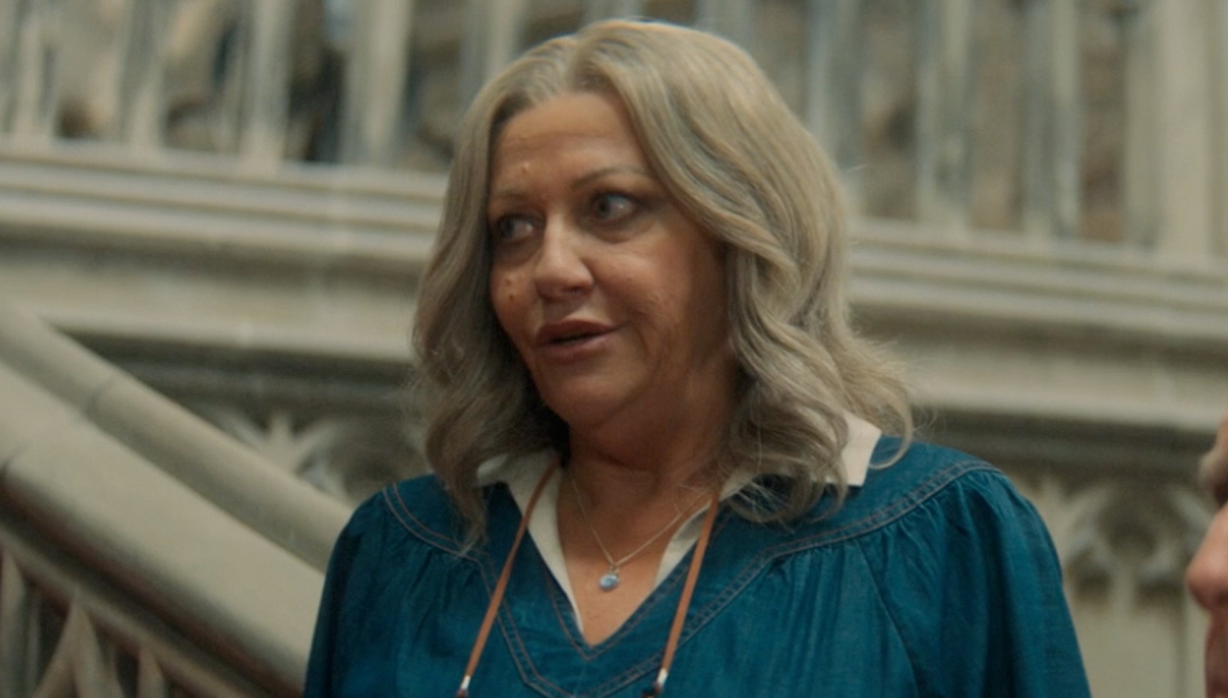 Camille Coduri in Death Valley series 2 episode 3