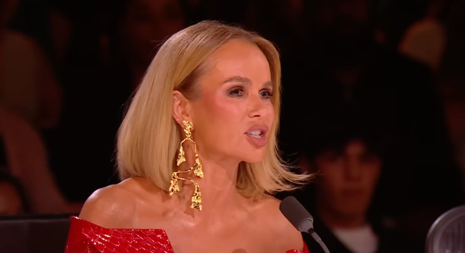 Amanda Holden on BGT