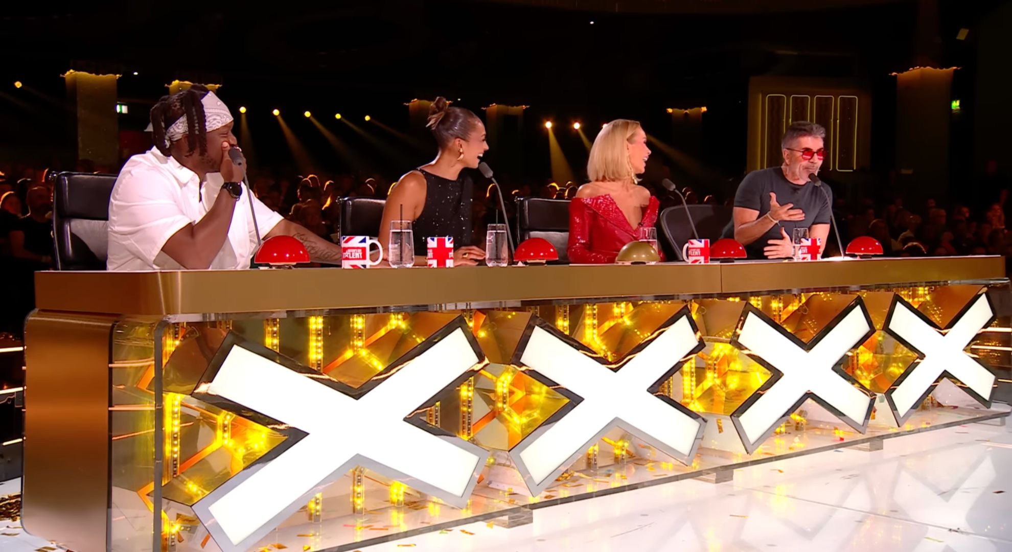 The judges on BGT 