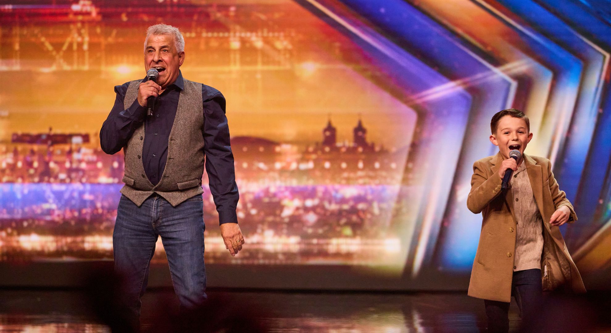 Lucciano and Frankie on BGT 