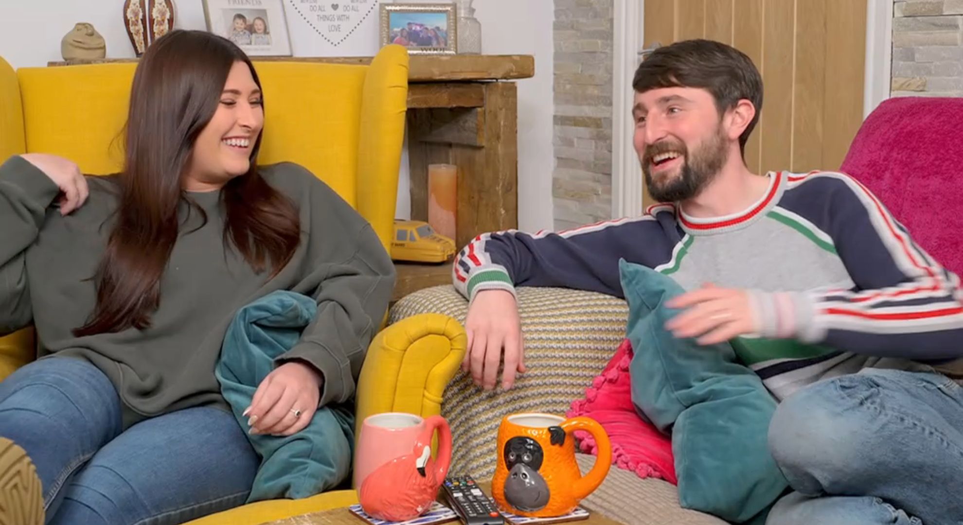 Pete and Sophie on Gogglebox