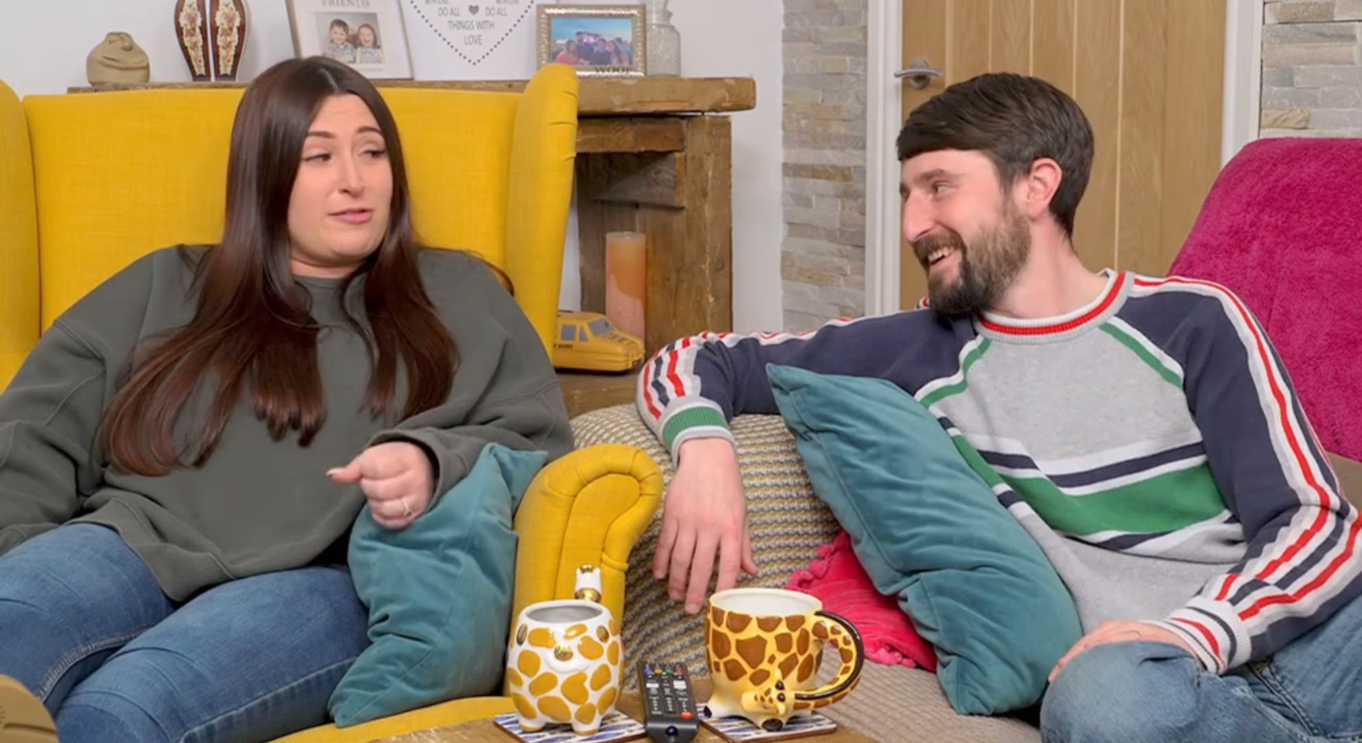 Pete and Sophie on Gogglebox