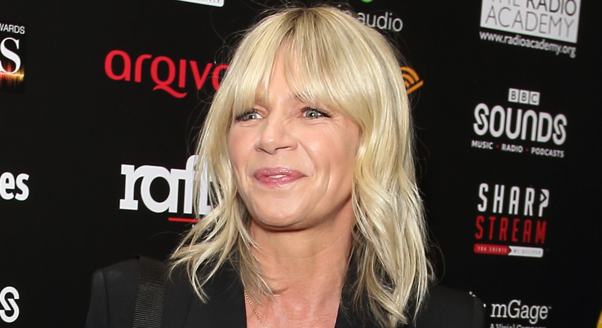 Zoe Ball smiling