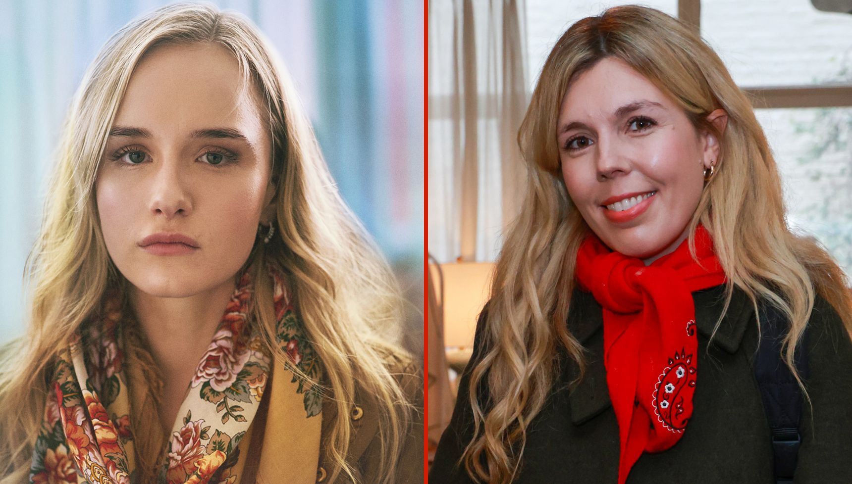 Miriam Petche and Carrie Johnson