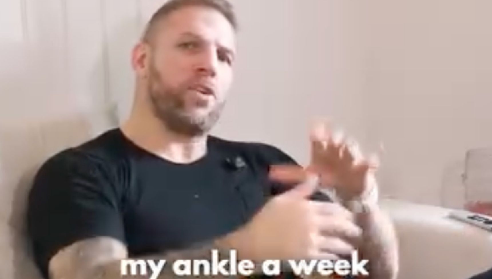 James Haskell leg surgery