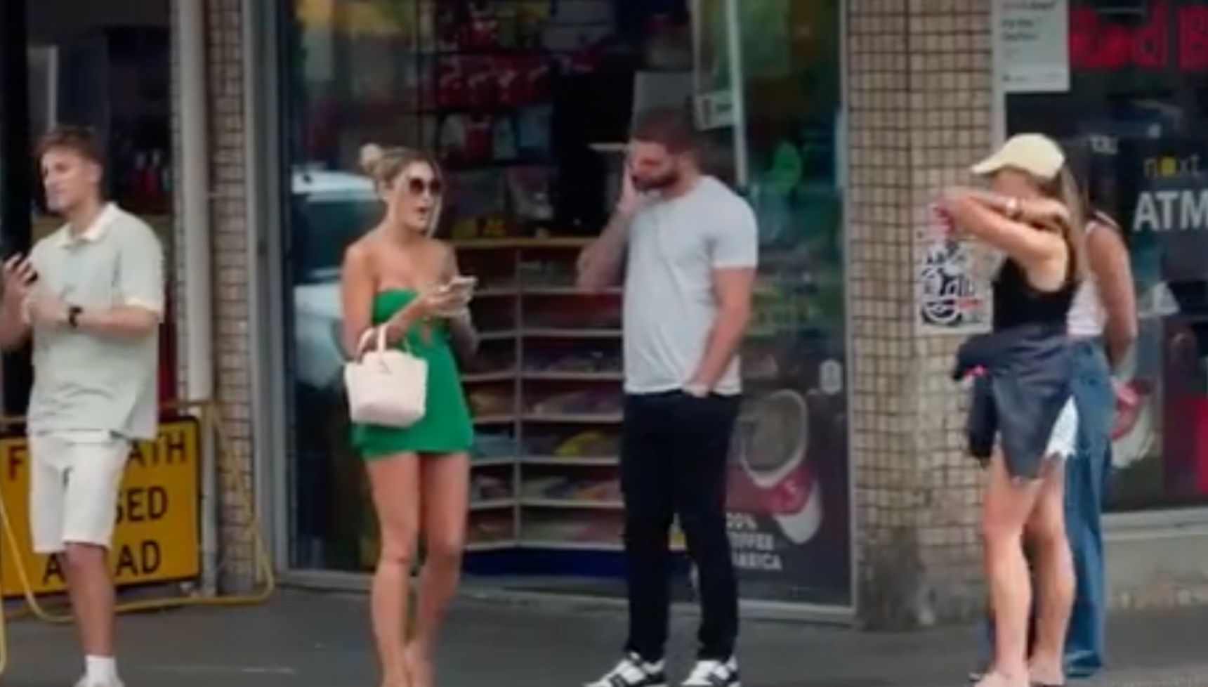 MAFS Australia Gia and Scott argue on the street 