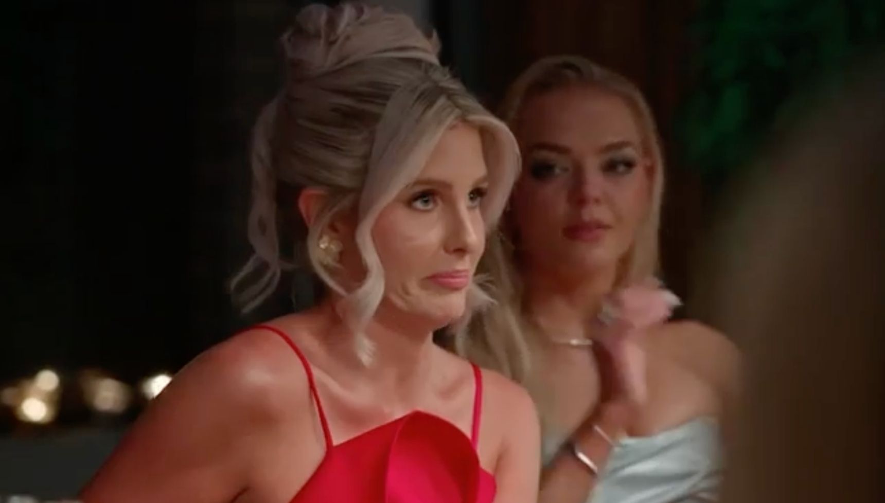 Steph at the mafs australia dinner party