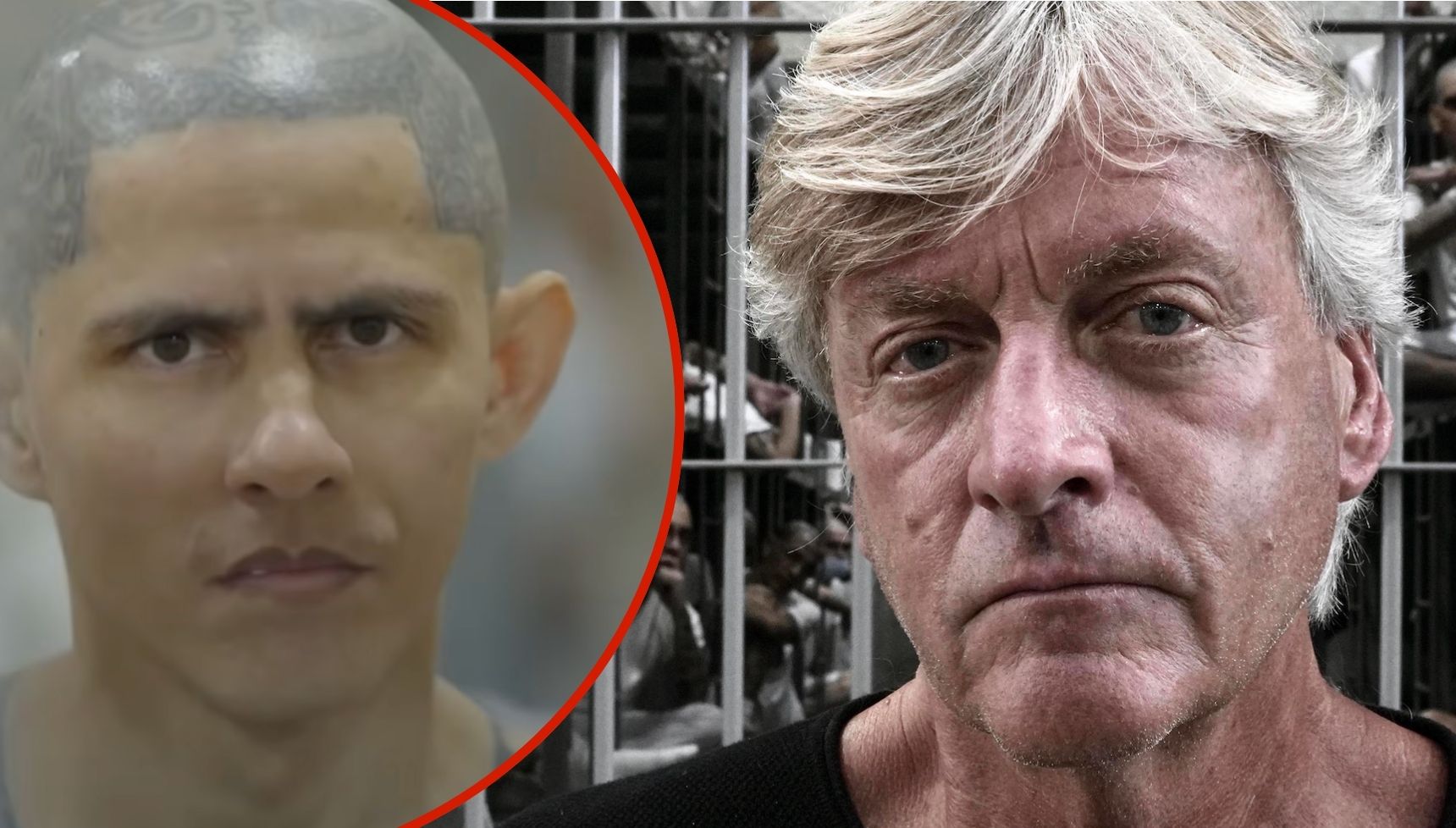 Richard Madeley's Inside the World's Mega Prison: First look at El Salvador jail where prisoners' heads are shaved as they are caged on top of each other