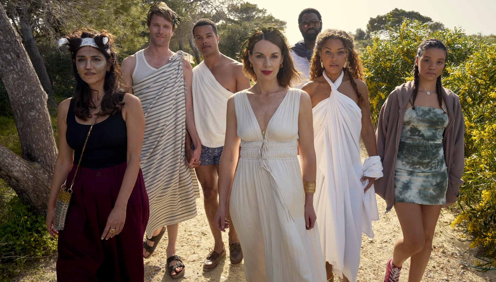 The cast of Two Weeks in August on BBC One