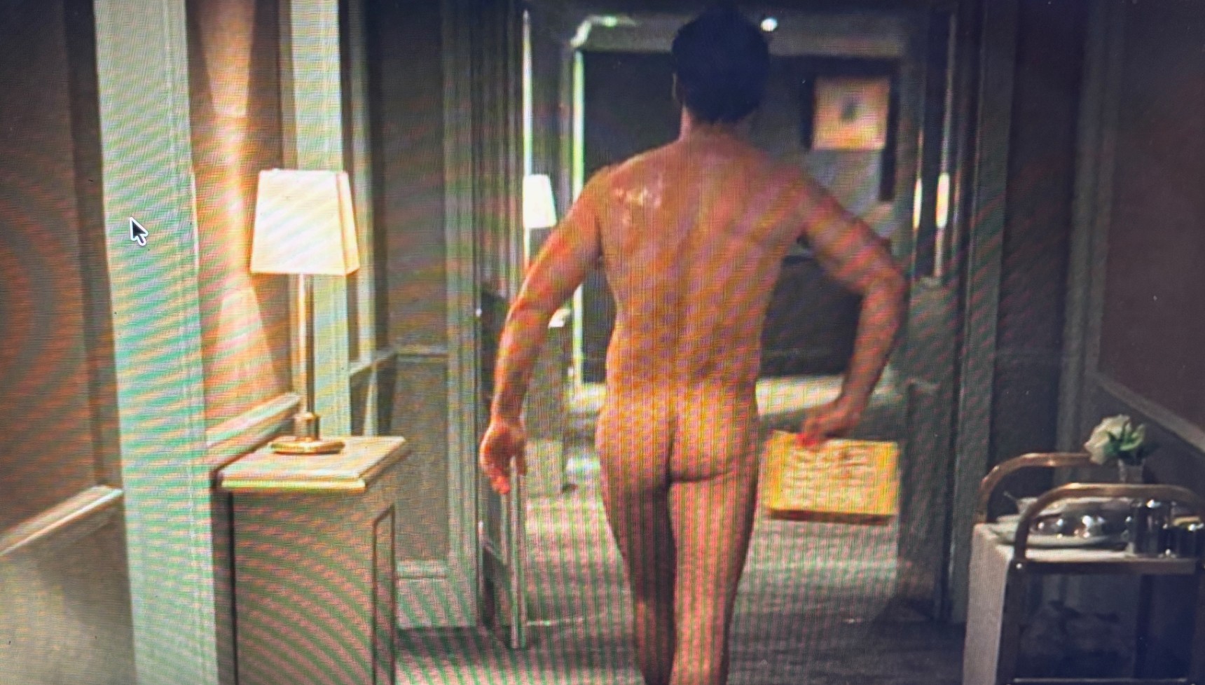 Declan O'Hara's bum in Rivals series 2