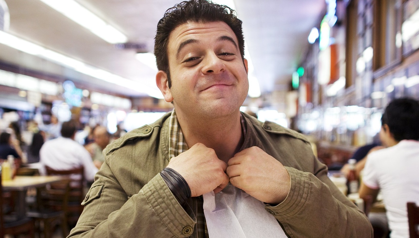 Adam Richman on Man v Food