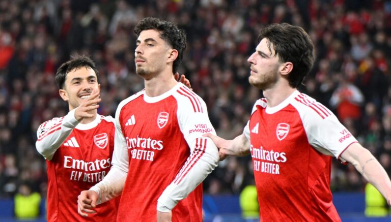 Three Arsenal players