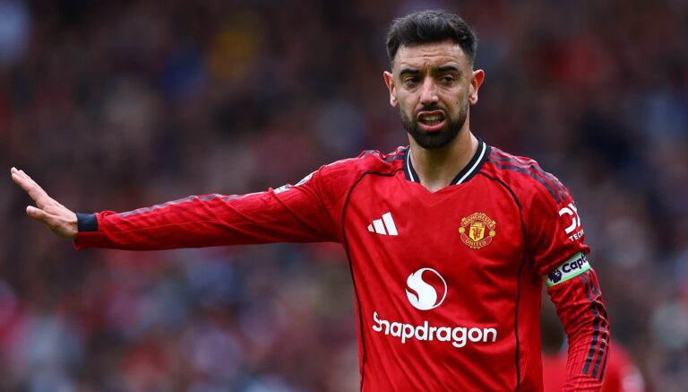 Bruno Fernandes of Manchester United