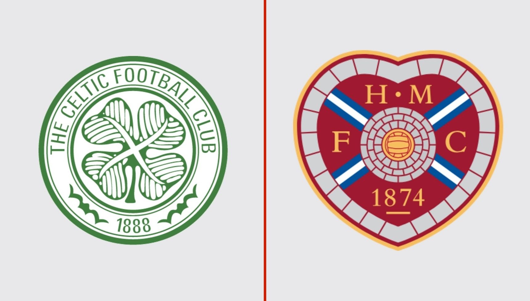 Celtic and Hearts' logo