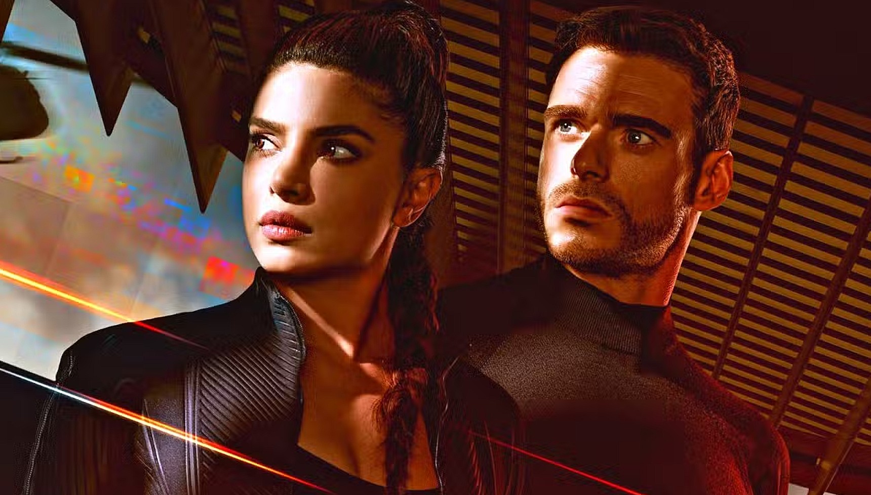 Priyanka Chopra and Richard Madden in Citadel