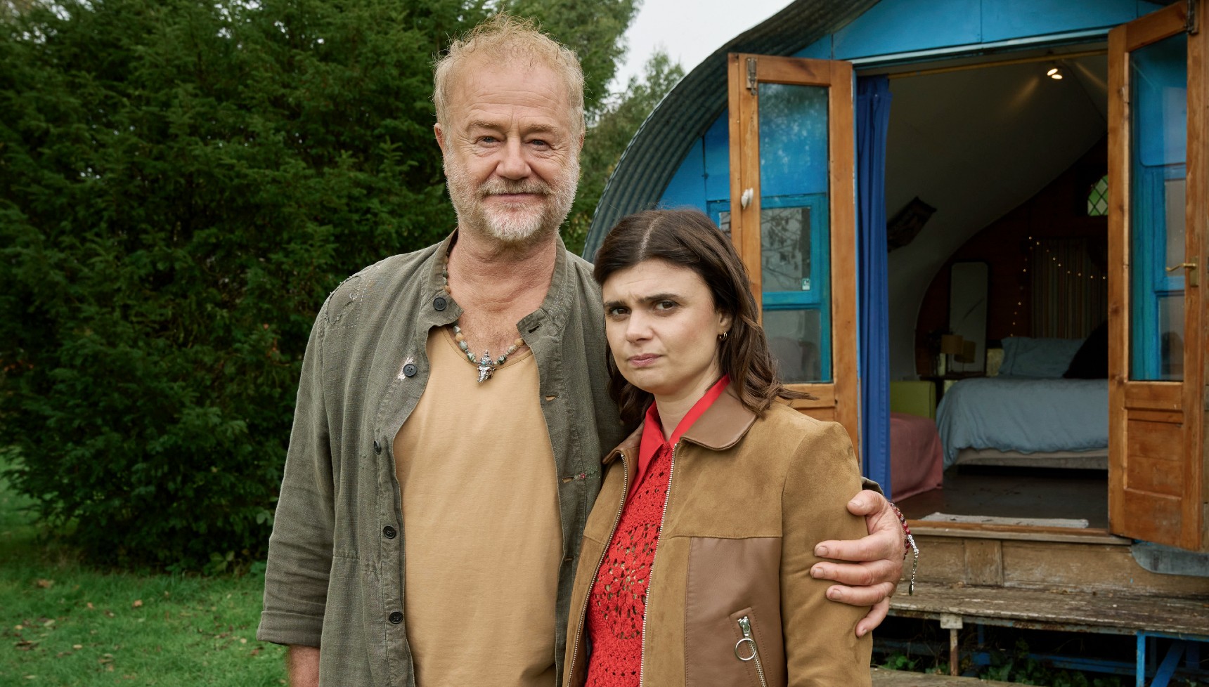 Gwyneth Keyworth and Owen Teale in Death Valley