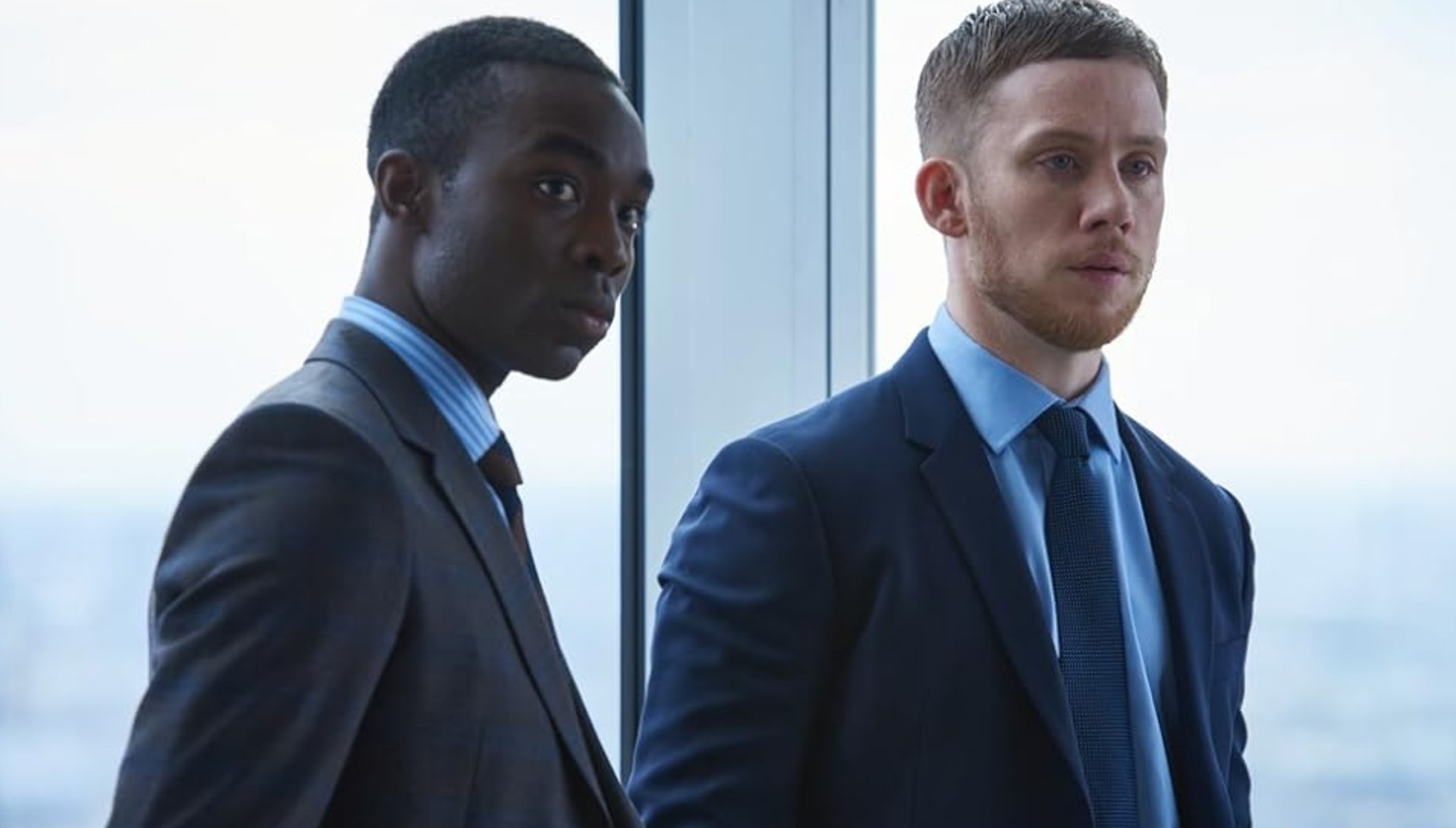Paapa Essiedu and Joe Cole in Gangs of London