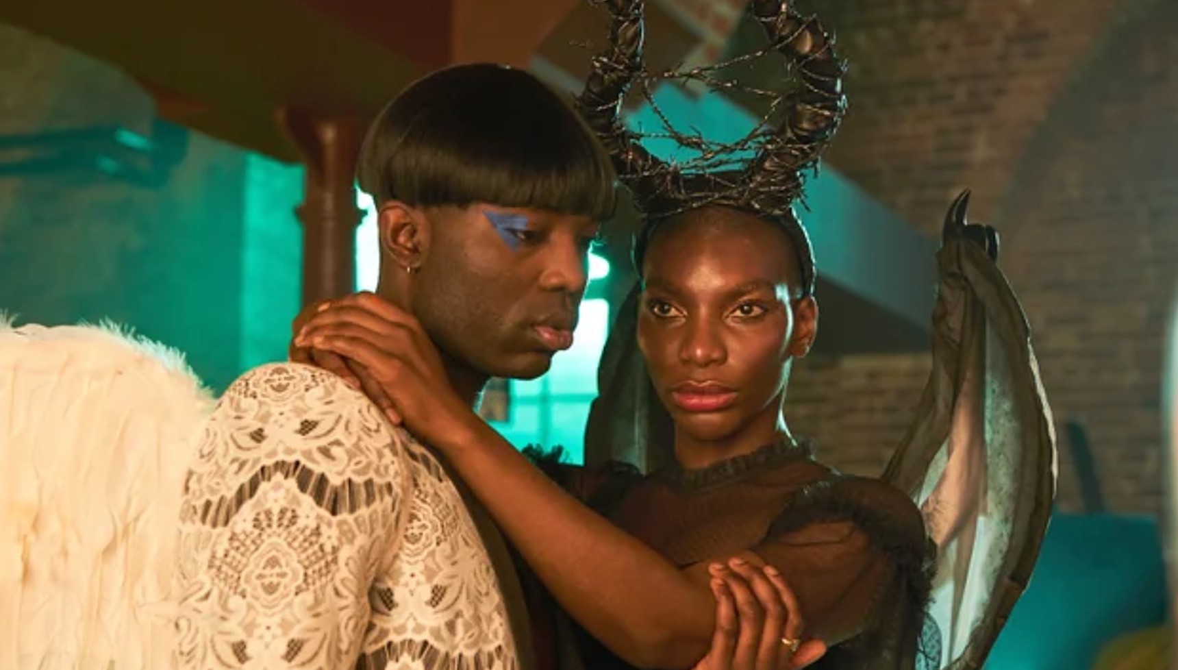Paapa Essiedu and Michaela Coel in I May Destroy You 