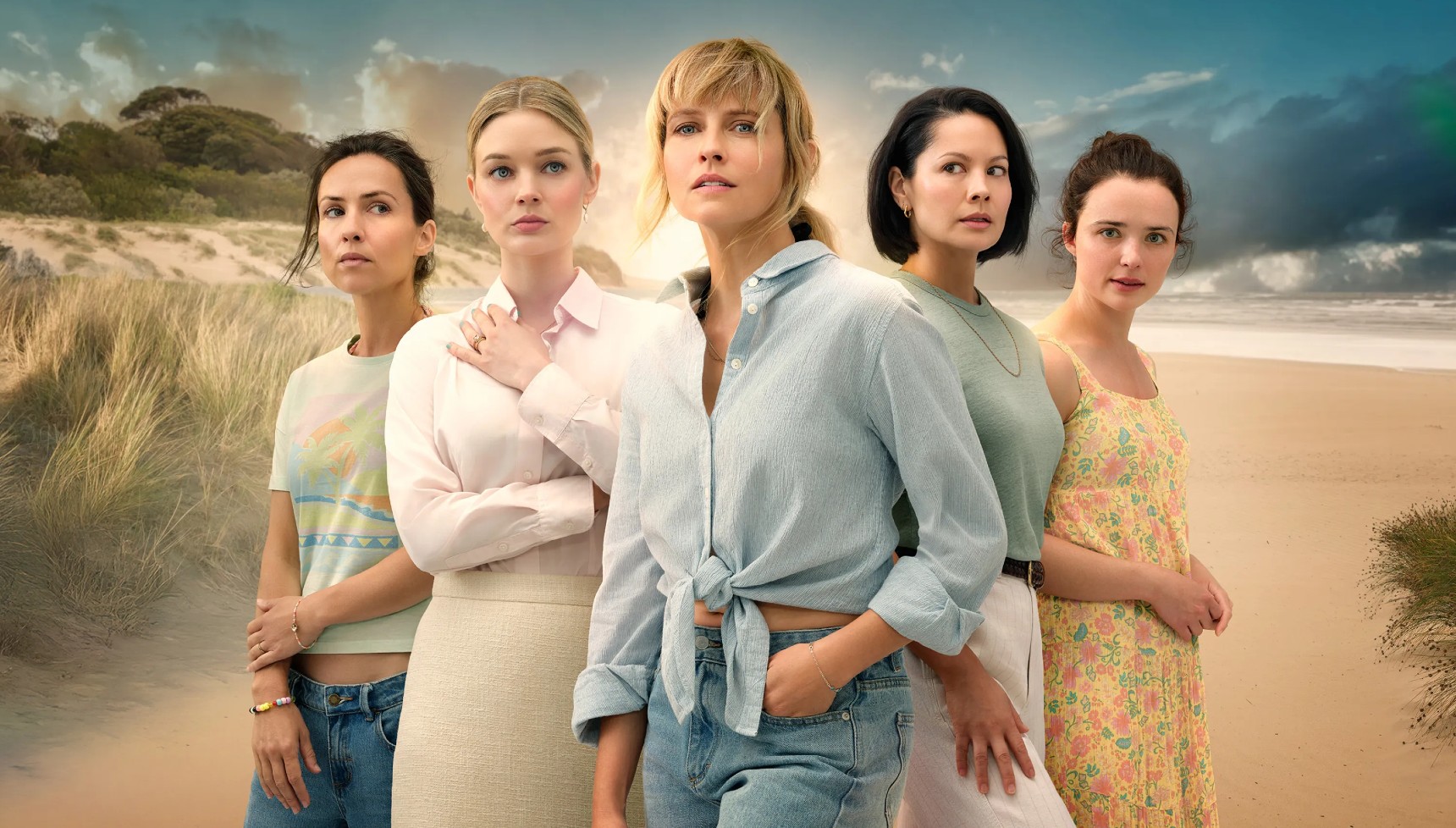The cast of The Family Next Door