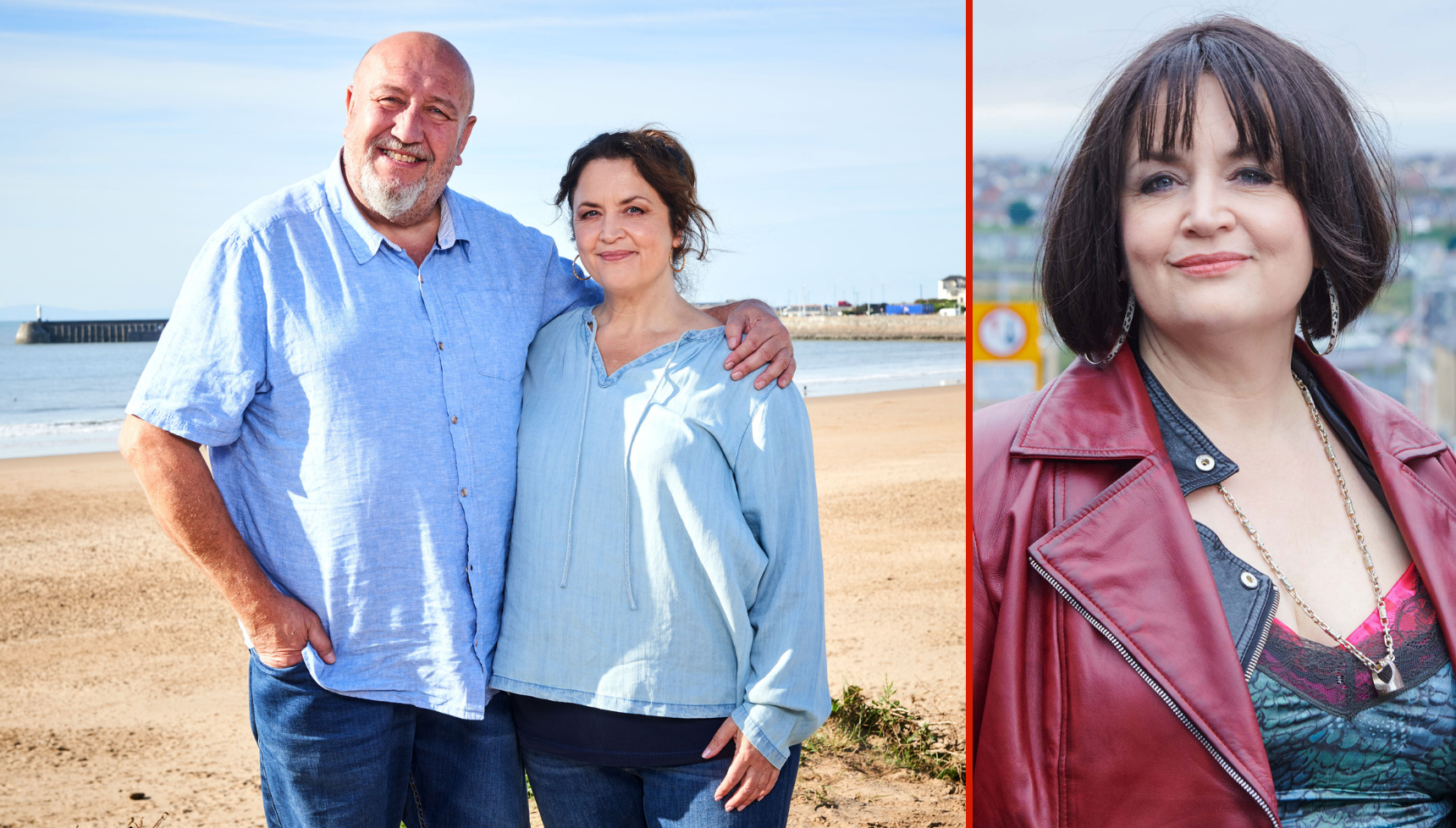 Better Later: BBC One unveils Ruth Jones' new look as she reunites with Stella co-star Steve Speirs in 'heartfelt' comedy