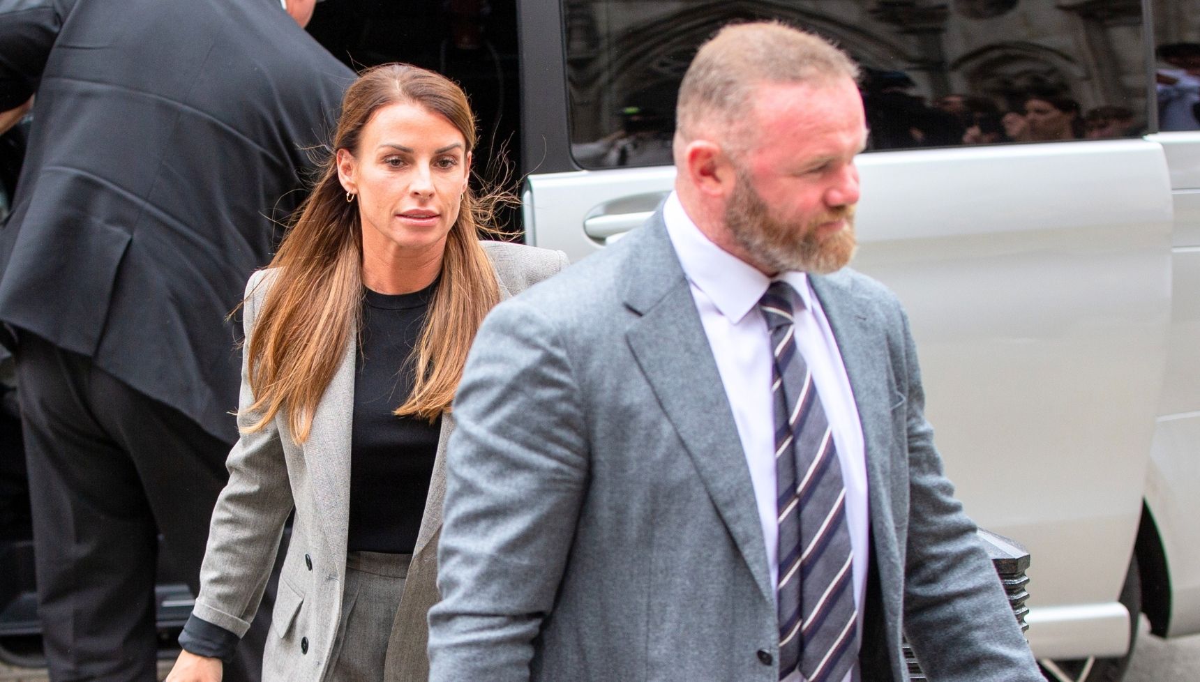 Coleen Wayne outside High Court