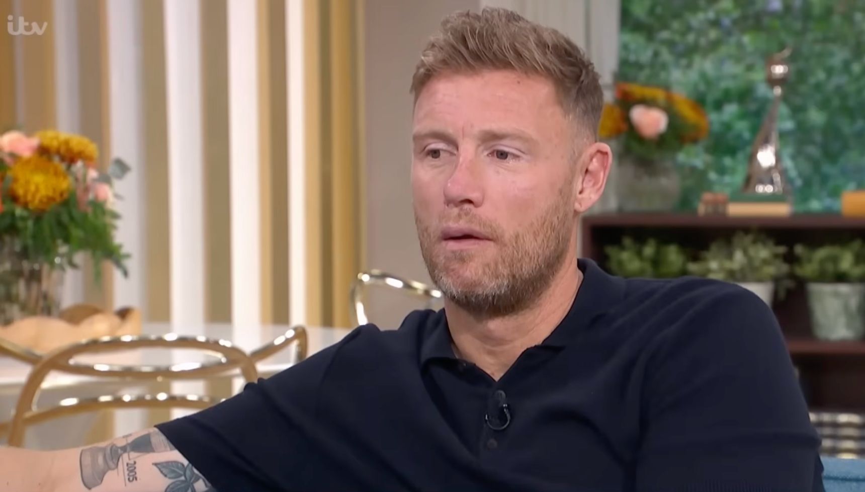 Freddie Flintoff on This Morning