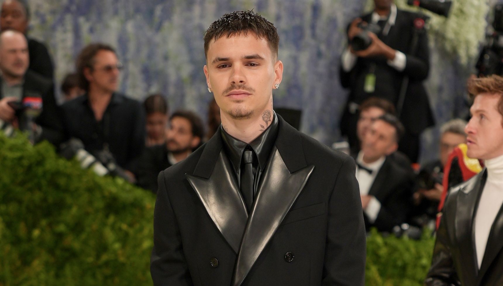 Romeo Beckham pictured for first time in French drama Forty Love as he lands debut acting role