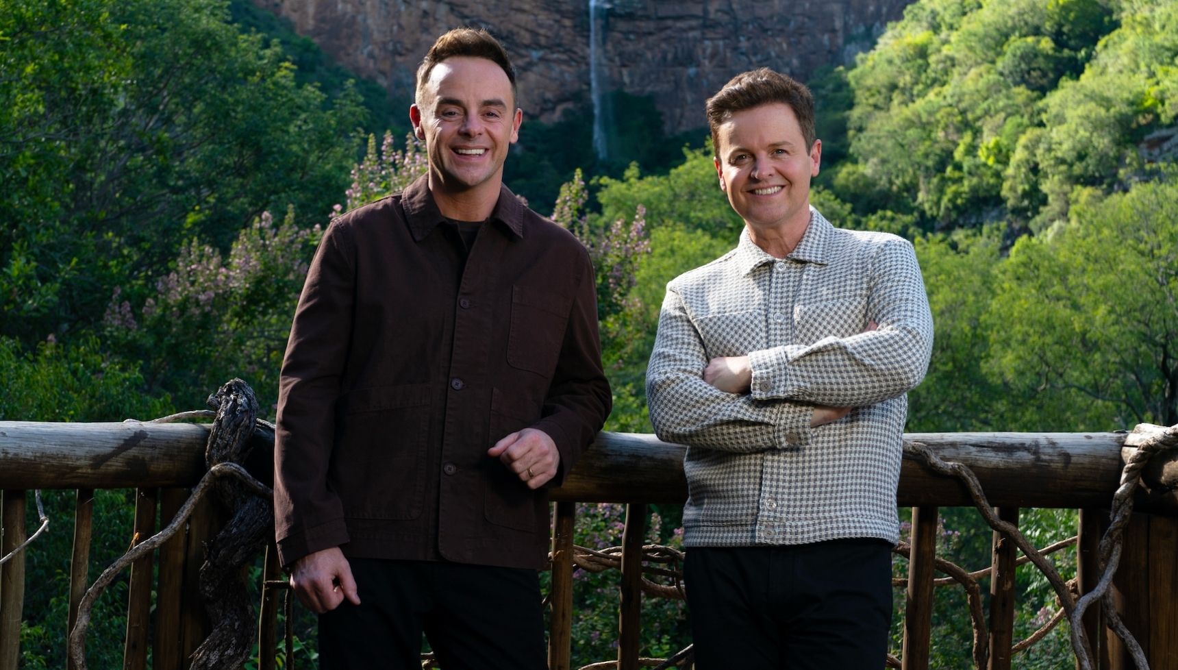 Ant and Dec in the jungle
