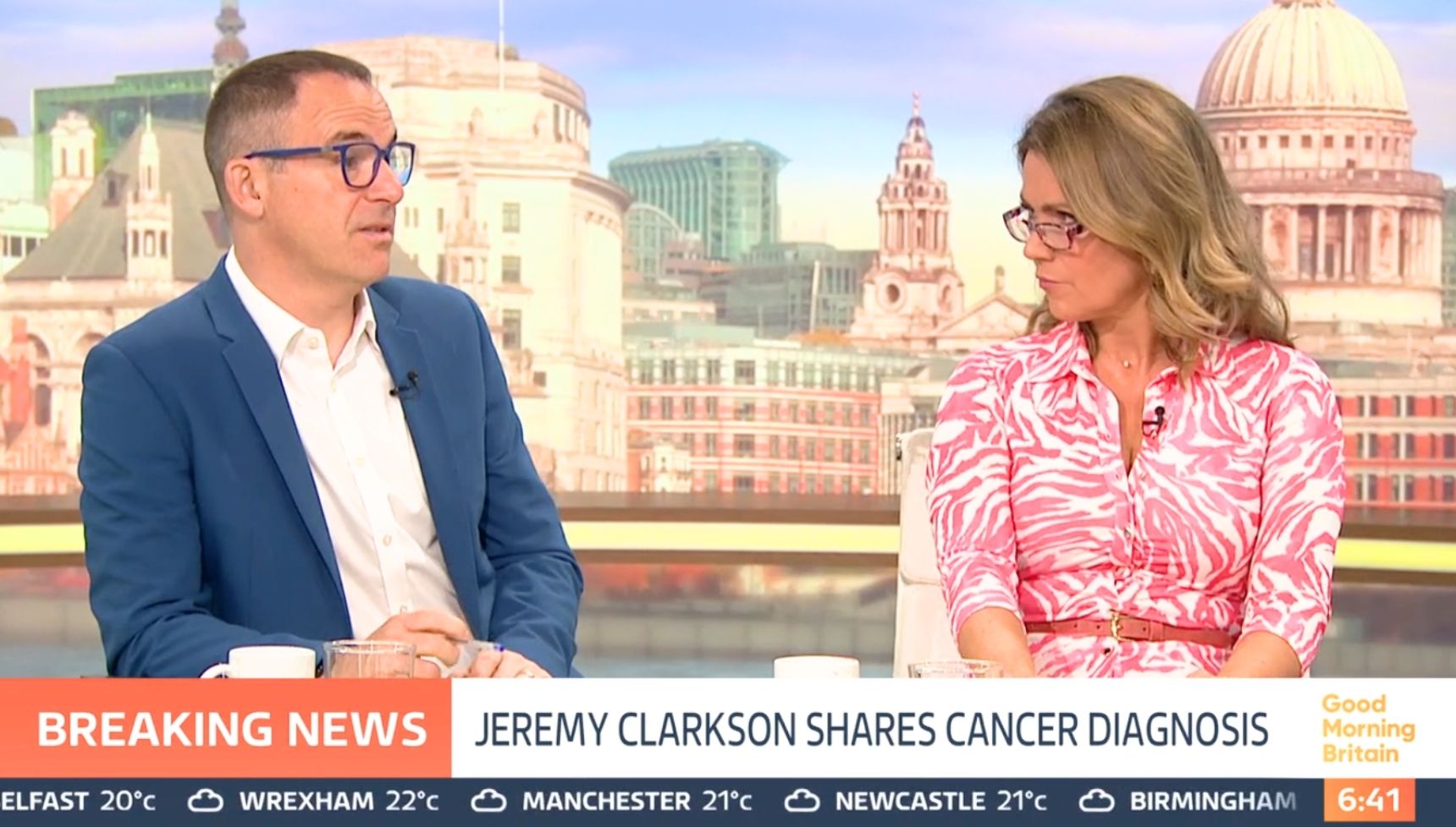 Martin Lewis and Susanna Reid on Good Morning Britain