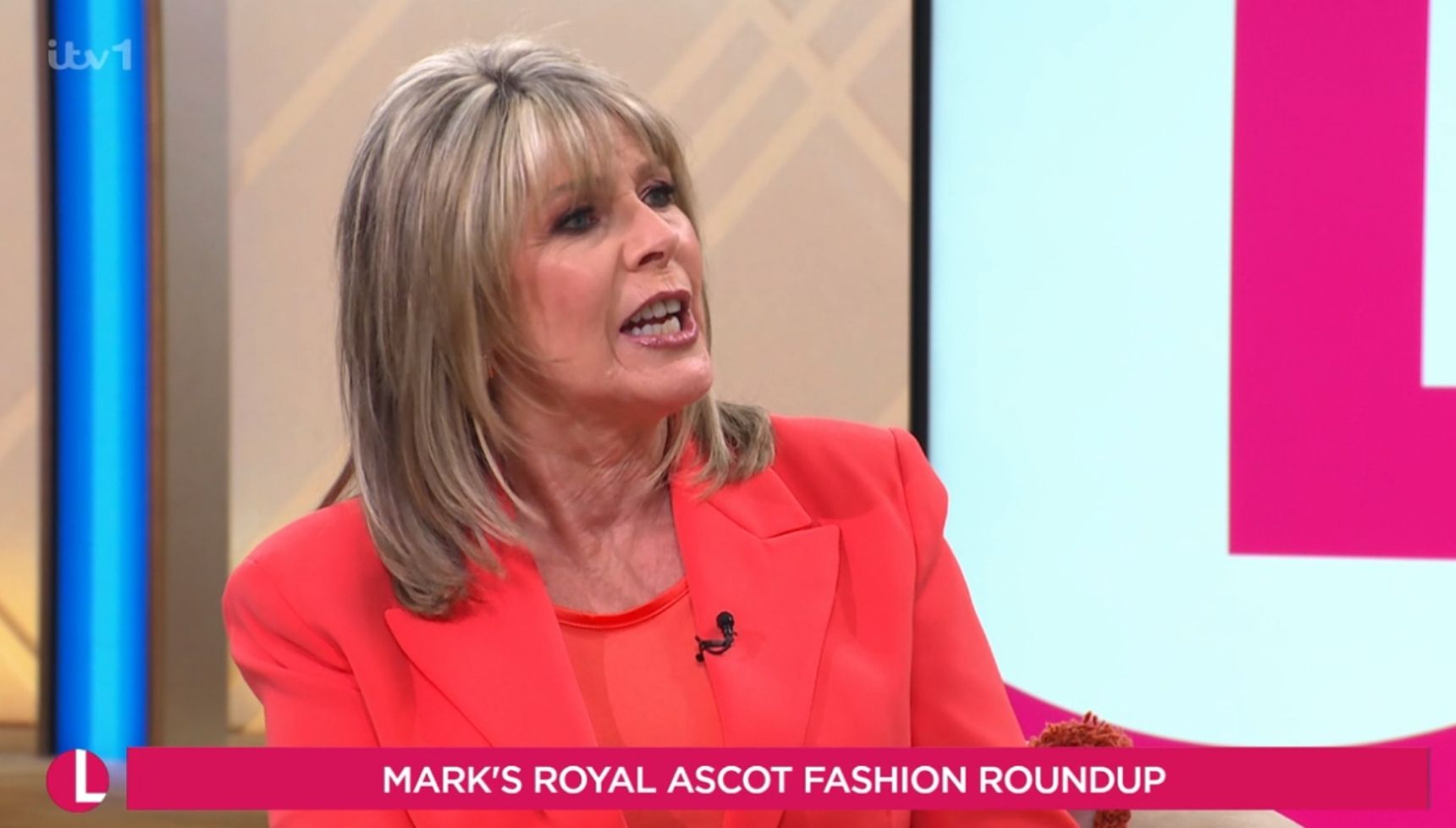Ruth Langsford hosting Lorraine 