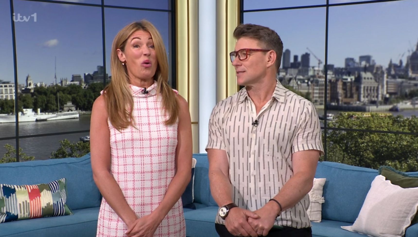 Cat Deeley and Ben Shephard on This Morning