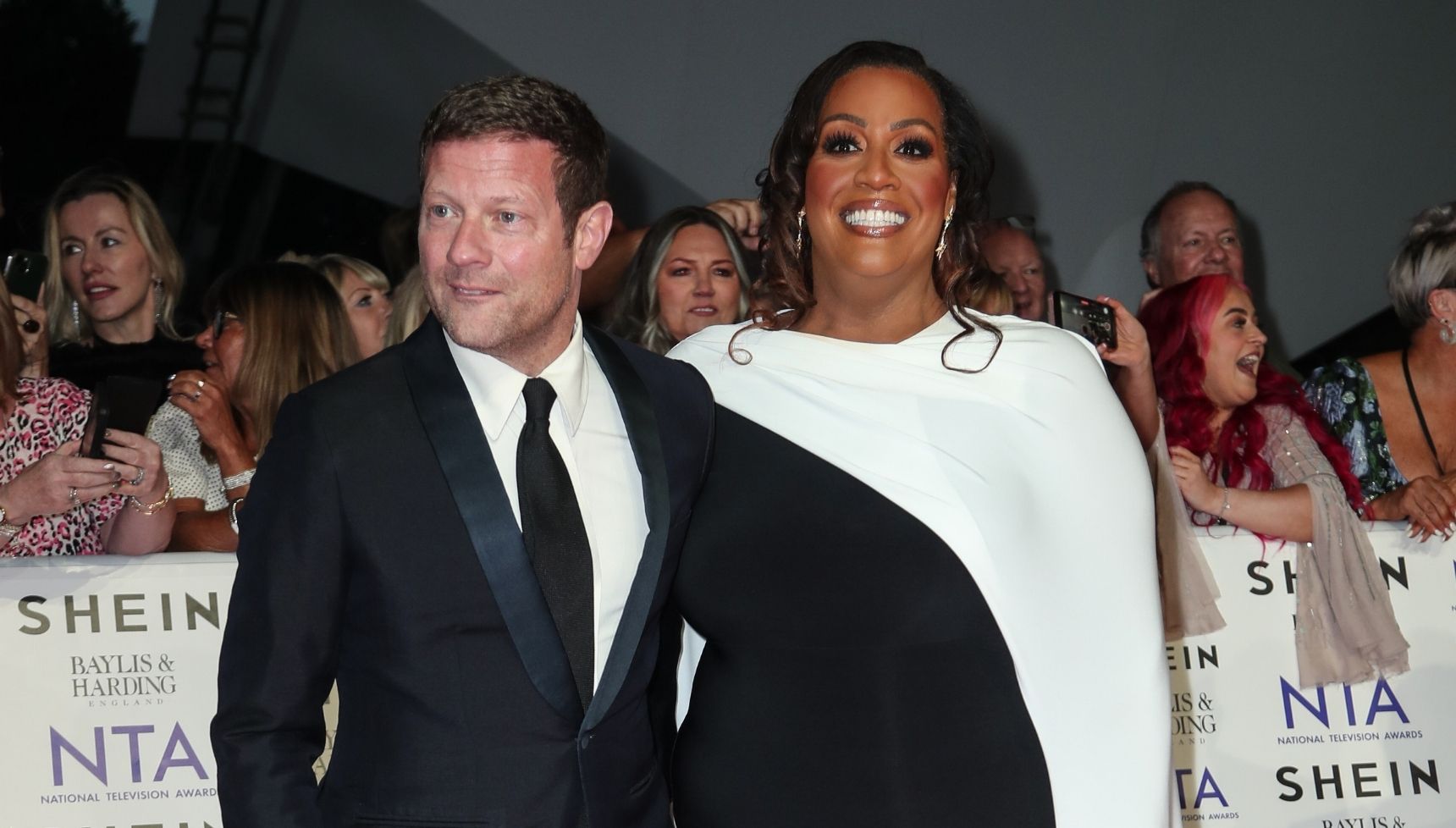 Dermot O'Leary and Alison Hammond at the NTAs