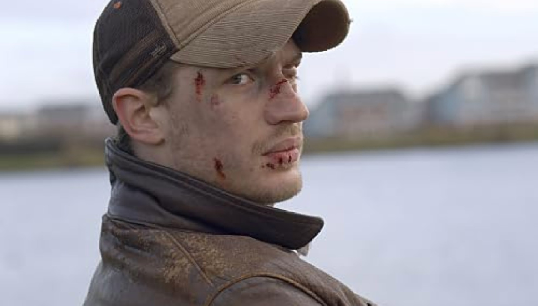 A young Tom Hardy in Cape Wrath